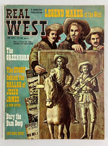Real West Magazine, Vol. 16 (Part 2), 1973, Vintage Western History, Lot of 4 - Picture 10 of 17