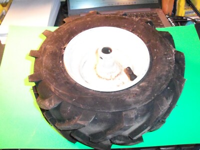 13X500-6 WHEEL & AGR TIRE FITS TILLERS SNOW BLOWERS 3/4'' HUB PINNED SR