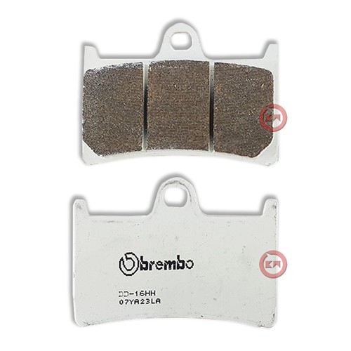 AHL Bremsbeläge Vorne Für Yamaha YZF R1 (1998-2003) – Halbmetallisch, 50.4x69x8.7 Mm