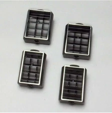 1978-1988 Monte Carlo El Camino Chrome Edge A/C Dash Vent Kit