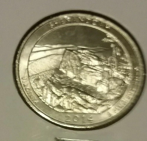 2014-P America the Beautiful Quarters Shenandoah — photo from the most recent tracked eBay sale