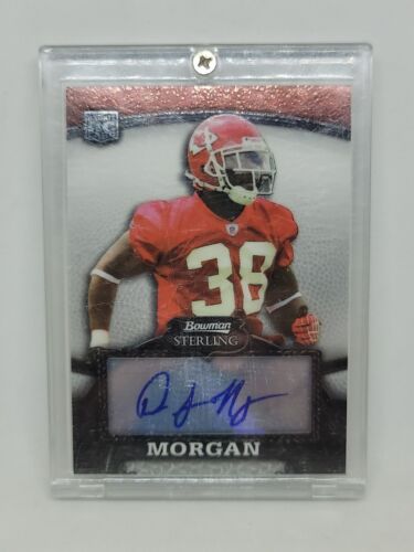 2008 Topps Bowman Sterling Red DaJuan Sterling RC Auto SP KANSAS CITY CHIEFS - Picture 3 of 3