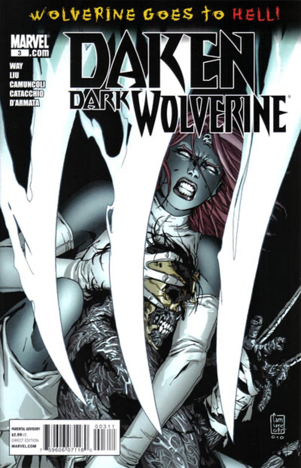Daken: Dark Wolverine #3 (2010-2012) Marvel Comics