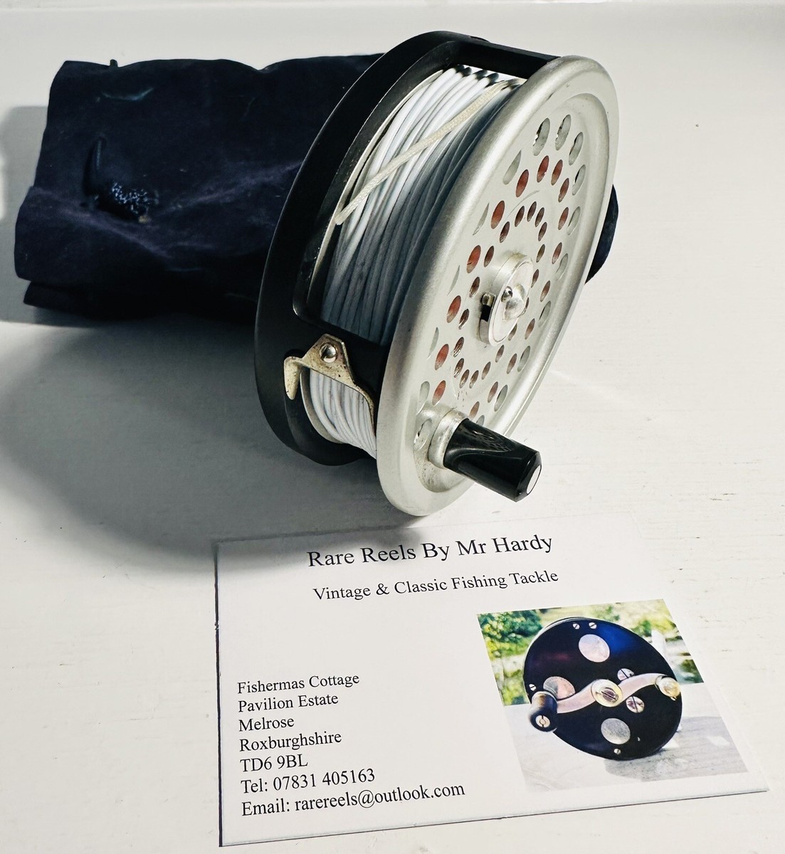 Vintage First Edition Hardy Marquis Disc Number 6 Fly Reel with