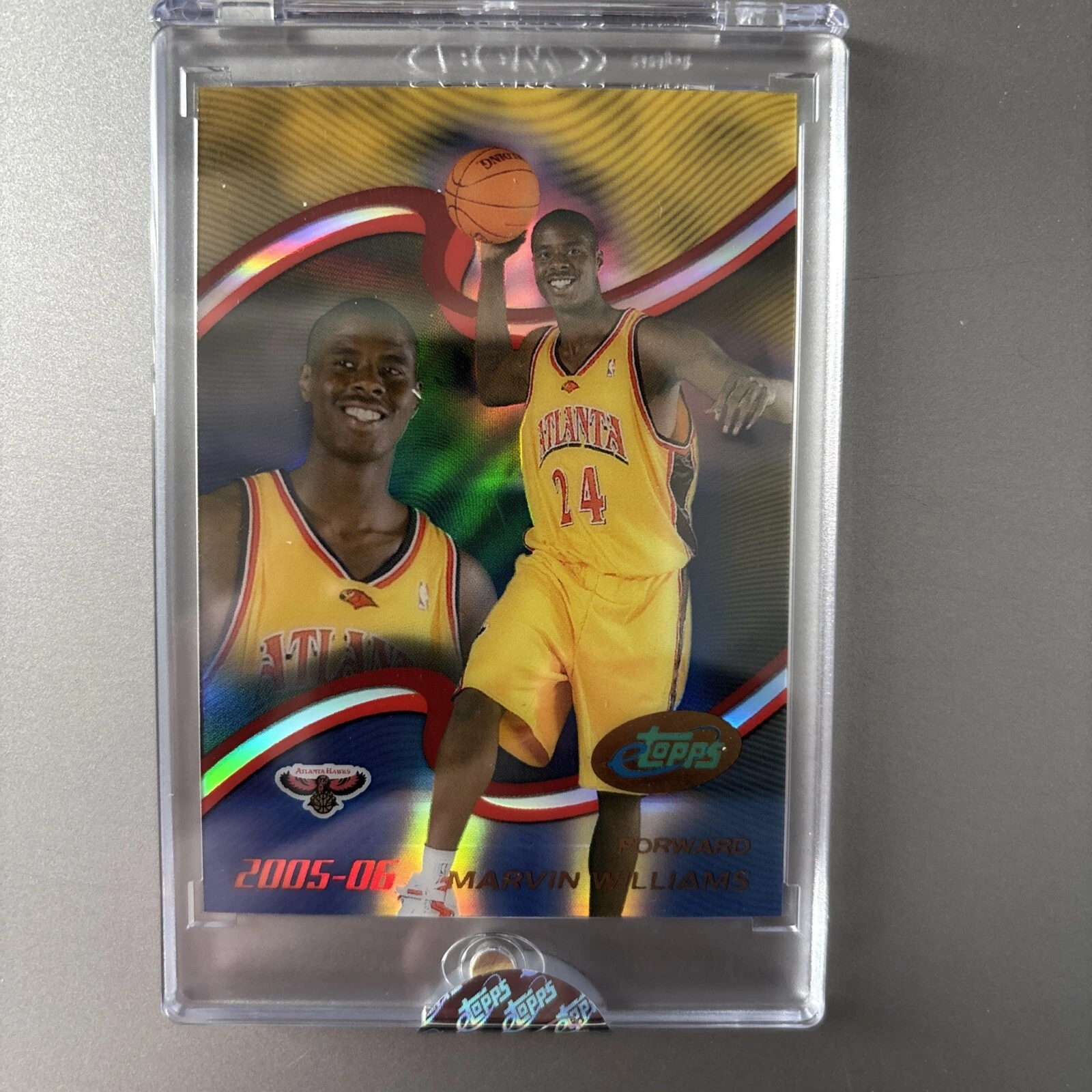 2005 Topps eTopps Refractor Marvin Williams Rookie #56
