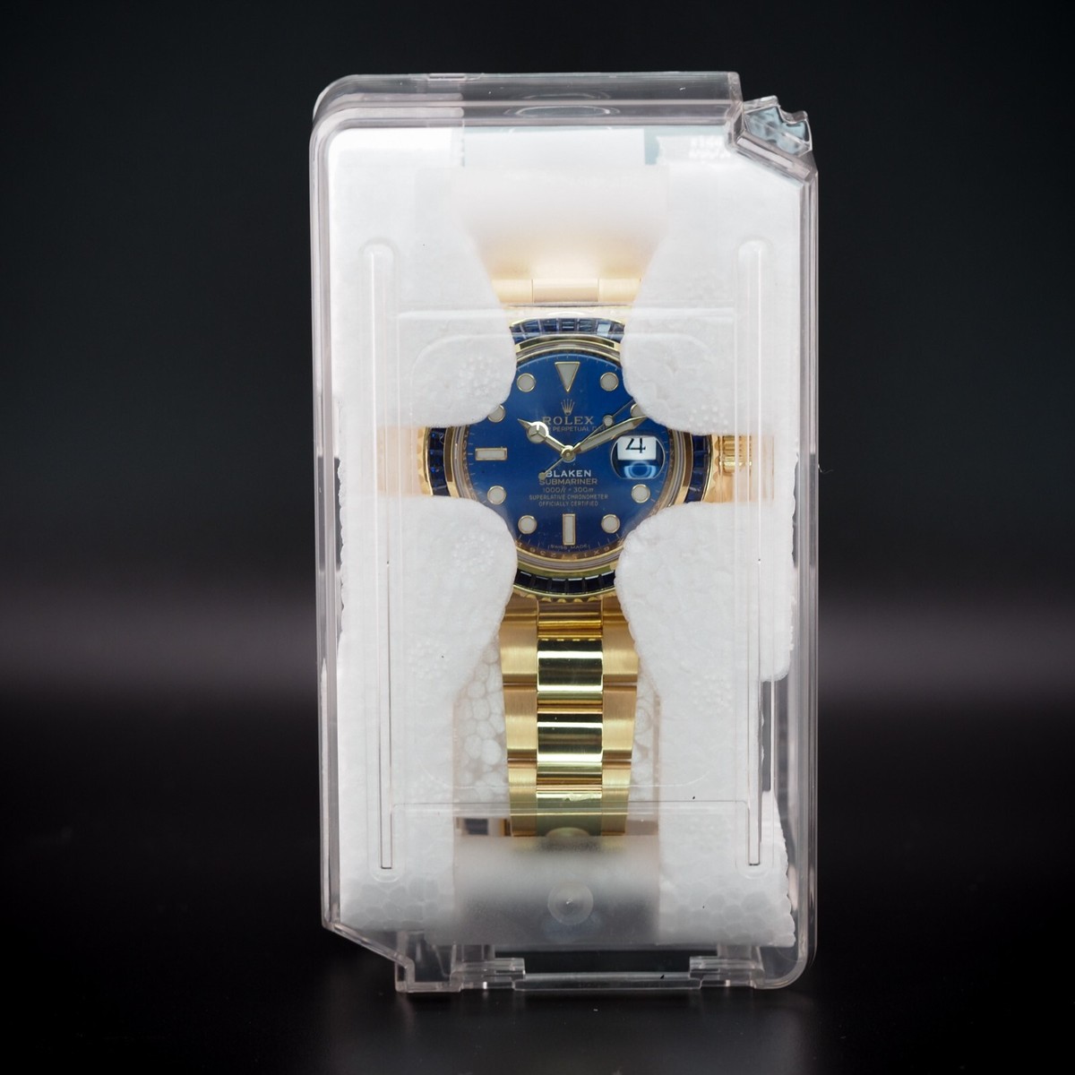 Lot of Plastic Watch Coffin Case for Rolex Watch Shipping