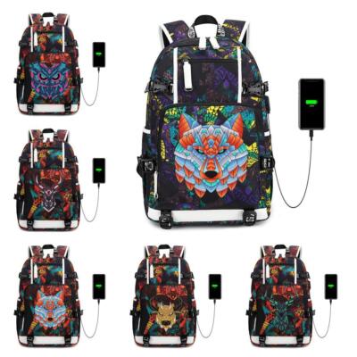 avatar laptop backpack Creative animal avatar laptop backpack waterproof travel bag cartoon school  bag