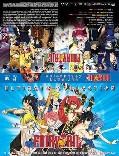 ENGLISH DUBBED FAIRY TAIL ULTIMATE COLLECTION 9 Season Vol.1-328END