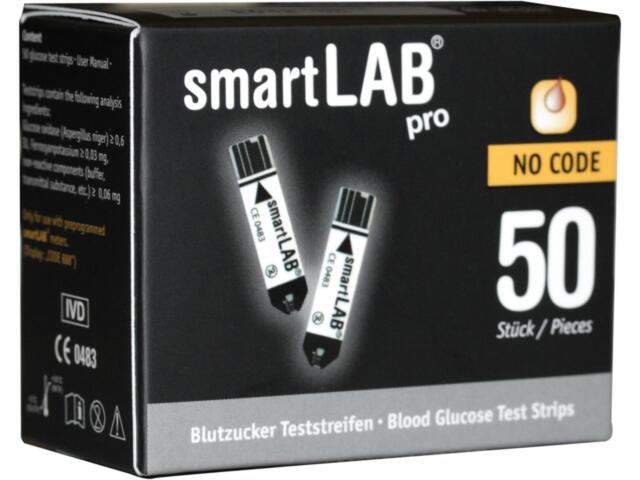 Tiras Reactivas Control de Glucemia smartLAB pro 50 Pieza Solo para genie