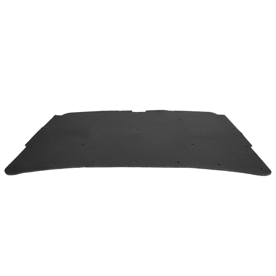 Black Low Profile Hood Insulation W/ Clips For Dodge W350 W250 D450 D100 1981-93 - Image 3 of 4