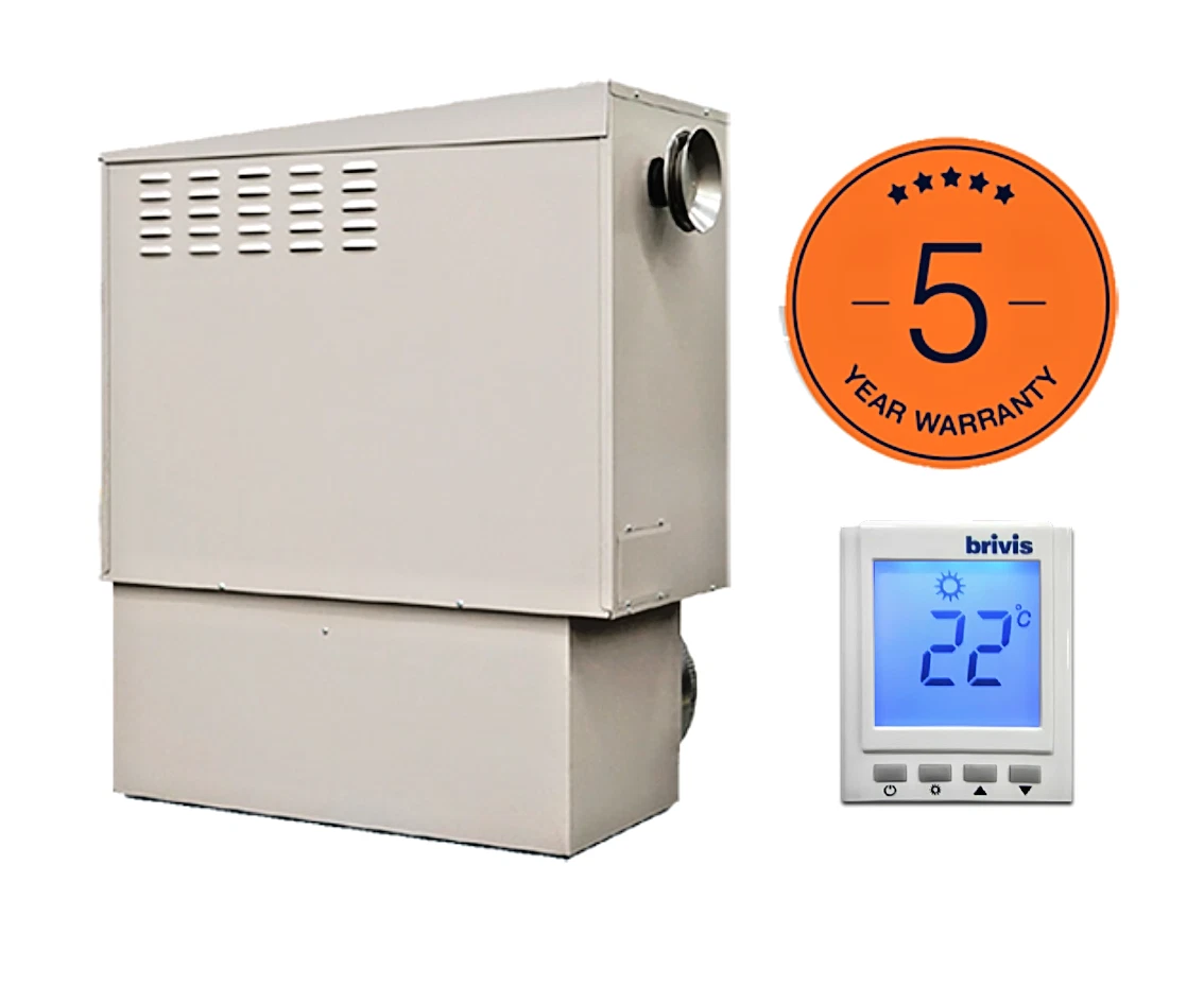 BRIVIS BUFFALO BX315 Ducted Gas Heater 15.5kW + FREE Digital Manual Control  | eBay