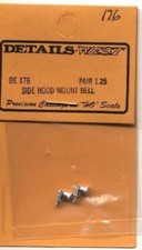 Details West 176 x HO Bell Side Hood Mount EMD  Other Hood Units