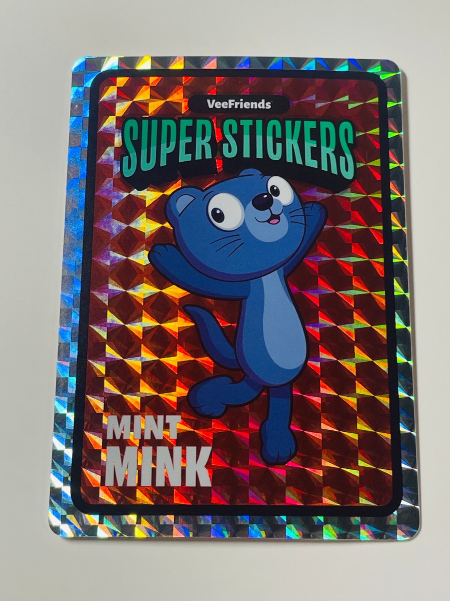 PSA VeeFriends Super Stickers MINT MINK Red Parallel Card