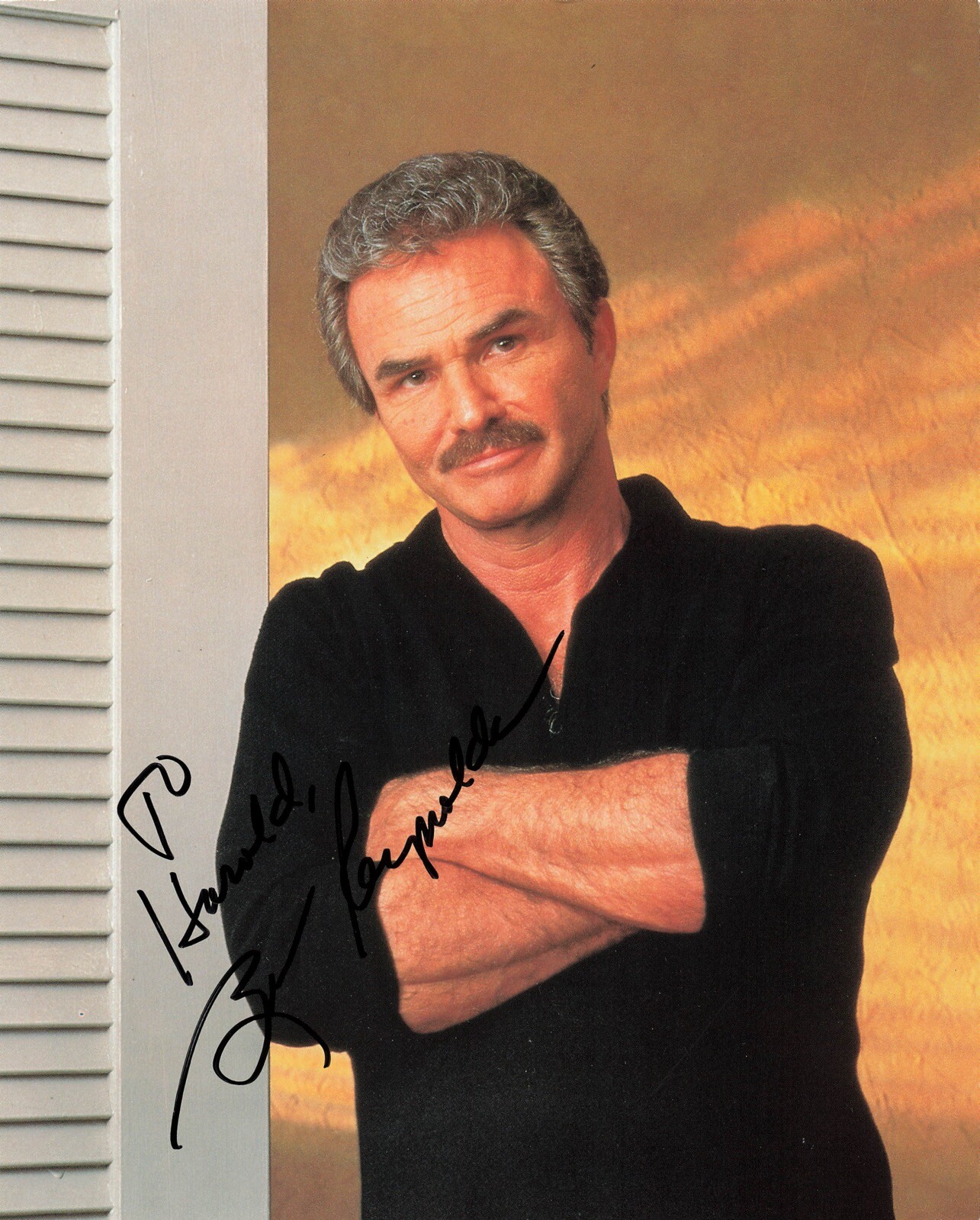 Burt Reynolds Actor Autographed Signed Autograph 8 x 10 Photo PSA DNA j2f1c *27 