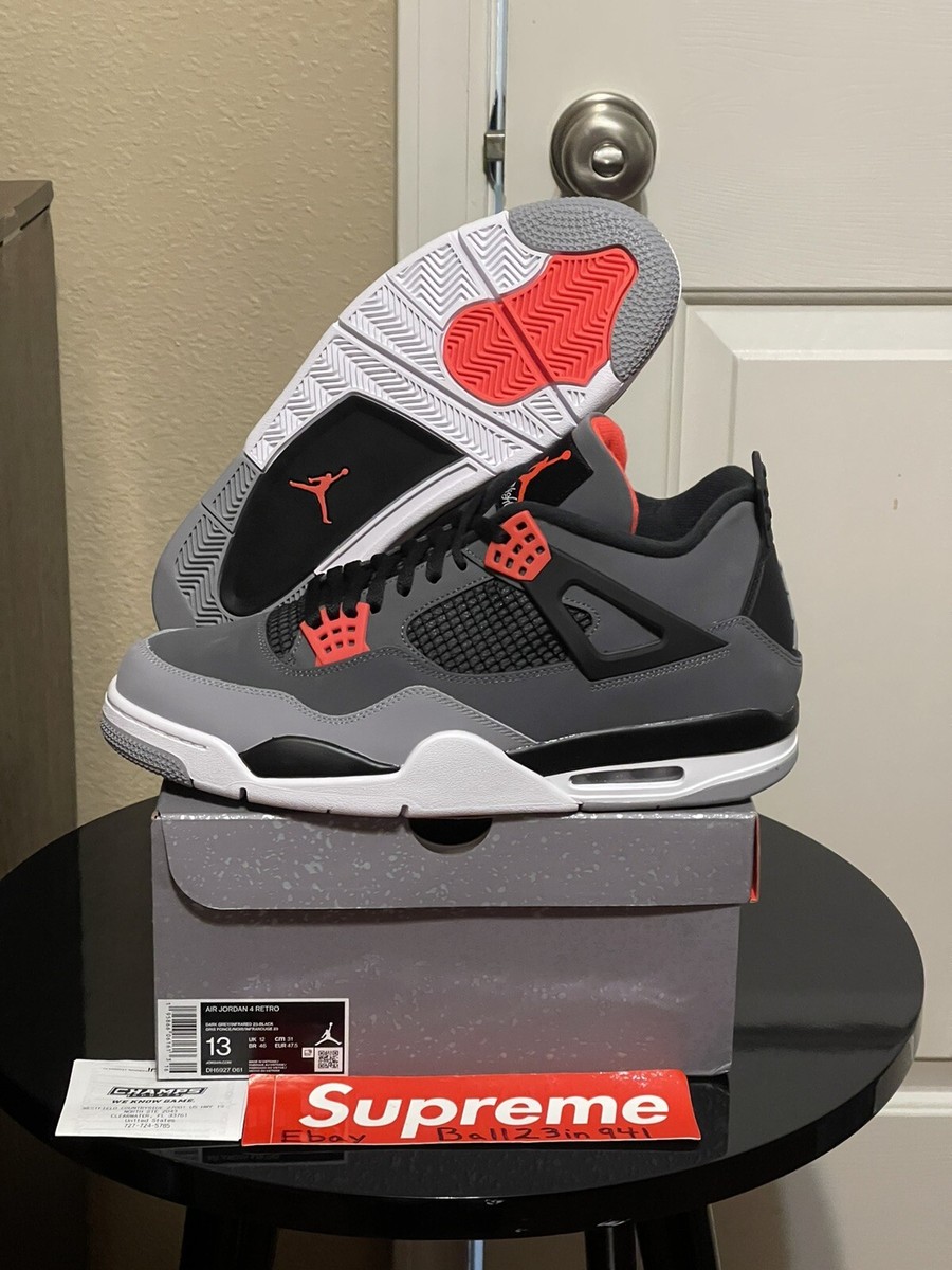 DS Brand New Air Jordan 4 Retro Infrared Sz-13 DH6927-061 W  display picture 2