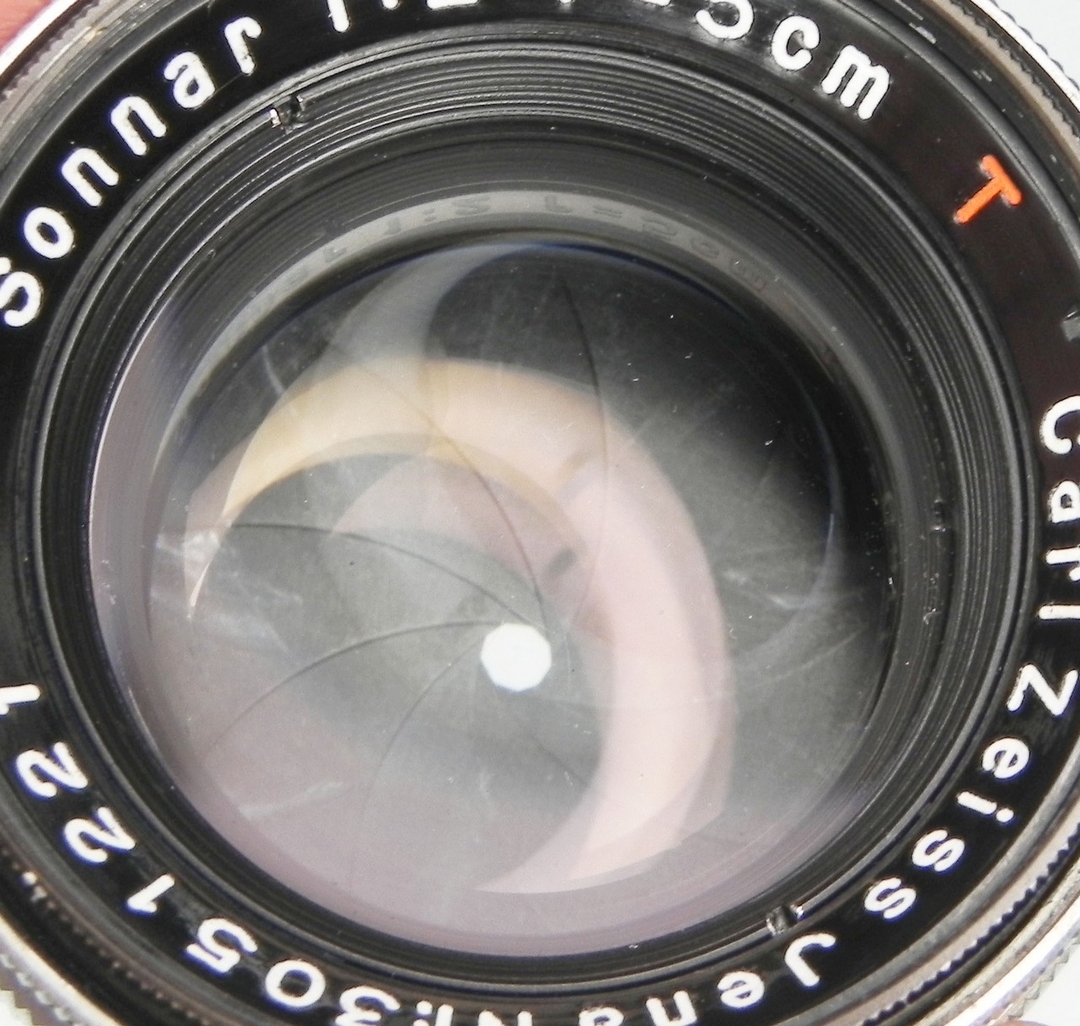 Contax RF Carl Zeiss Jena 5cm f2 'Sonnar T* #3051221 | eBay