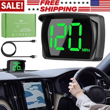 HUD GPS Head Up Display Speedometer Odometer Car Digital Speed MPH Universal NEW