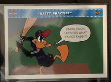 1992 Upper Deck Comic Ball 3 #45 “Batty Practice”/Abbott/Griffey Sr/Griffey Jr