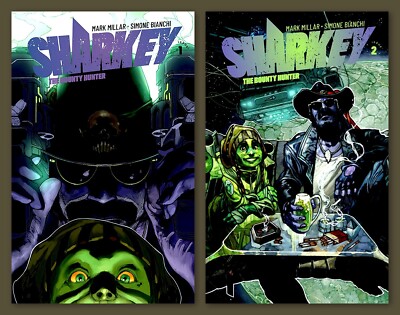 SHARKEY THE BOUNTY HUNTER #1-2 NM 1 2 Cover A Simone Bianchi Covers IMAGE 2019