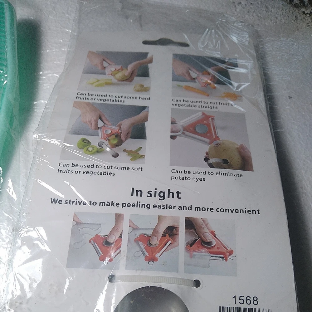 Milk Frother + Dishwashing Gloves + 3 in 1 Peeler (fruit, julienne, straight)