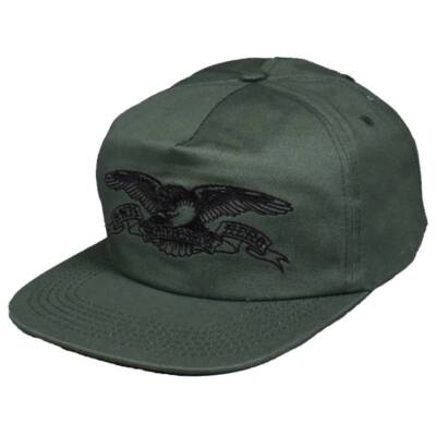 Anti Hero Cap Basic Eagle Black Green Cap