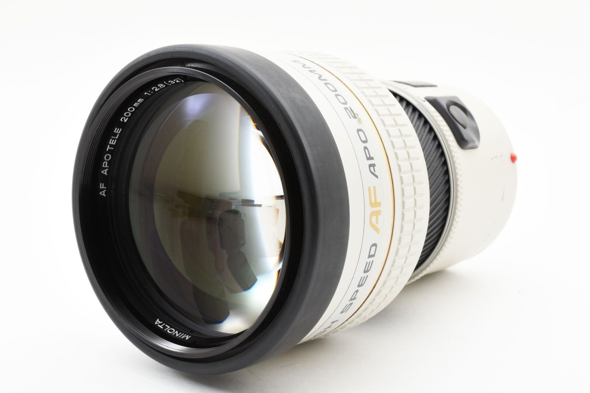 ミノルタ　HIGH SPEED AF APO 200MM MINOLTA】ミノルタ『High Speed AF APO 200mm F2.8 G』焦点距離