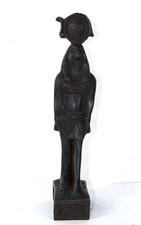 UNIQUE PHARAONIC HANDMADE ANCIENT EGYPTIAN Horus Stand Statue (QW)