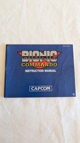 Bionic Commando Nintendo NES - PAL - Complete with Manual And Foam Insert!