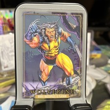 2024 SkyBox Marvel Masterpieces 92 Platinum Wolverine #94 Clear Cut