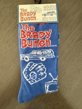 New The Brady Bunch Socks TV Show Novelty Cre...