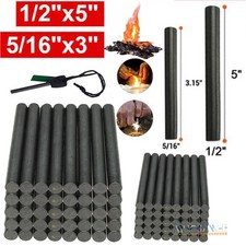 5/16" 1/2" Fire Starter Magnesium Ferro Rod Outdoor Survival Flint Camping Hikin