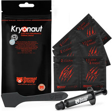 Kryonaut - 1 Gram - Extremely High Performance Thermal Paste  12 Cleaning Wipes