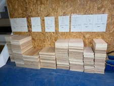 9mm Plywood Offcuts - 9mm Hardwood Plywood, Good for crafting, woodwork