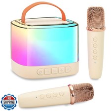 Karaoke Machine for Kids,Portable Bluetooth Speaker with Wireless