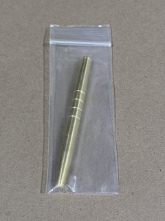 Machine Era Brass Pen