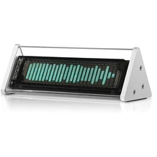 Vacuum Fluorescent Display Clock,Vintage VFD Clock,Music Spectrometer,Bluetoo...