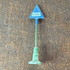 Vintage Dinky John Hill Co JoHillCo Britains Railway or Road Sign