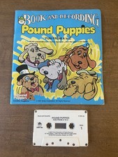 Pound Puppies in Fun from A to Z Book Cassette Tape 1985 Vintage Children s