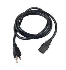 JLG 1060688,ELECTRICAL CORD 16/3 AWG 79"L SJT IEC C13 to US110V Plug 1930ES