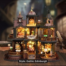 Dolls House kit  Edinburgh Castle ￼Craft Kit With Lighting System ￼