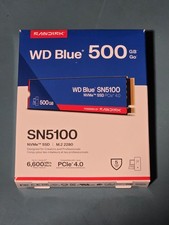 WD Blue SN5100 500GB NVMe SSD M.2 2280 PCIe Gen 4.0 Internal Solid State