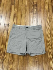 Kit And Ace Shorts Men's Size 34 Khaki Chino Style Casual Modern