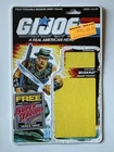1988 Hasbro GI Joe Series 7 Muskrat Full Uncut Cardback Filecard File Card