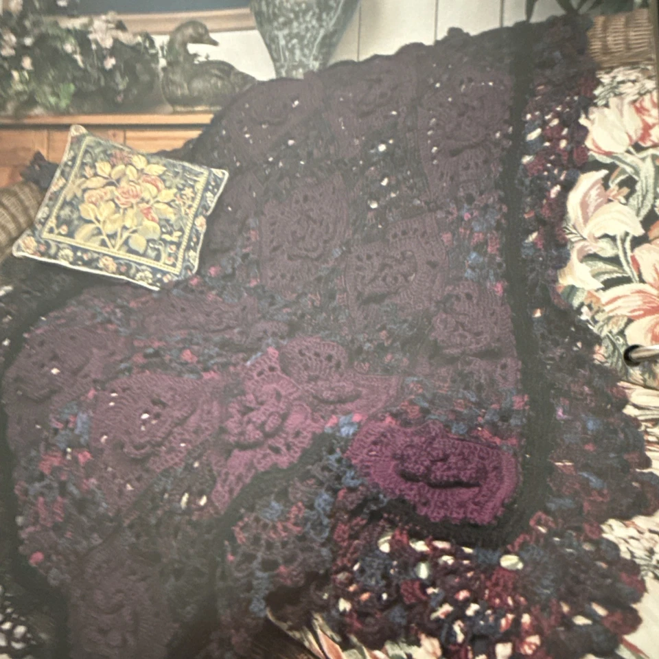 CROCHET Annie’s Afghan Quilt Club ~ “Rose Of Shannon” ~ PATTERN ~ - Image 3 of 3