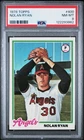 1978 Topps #400 Nolan Ryan PSA 8 NM-Mint California Angels