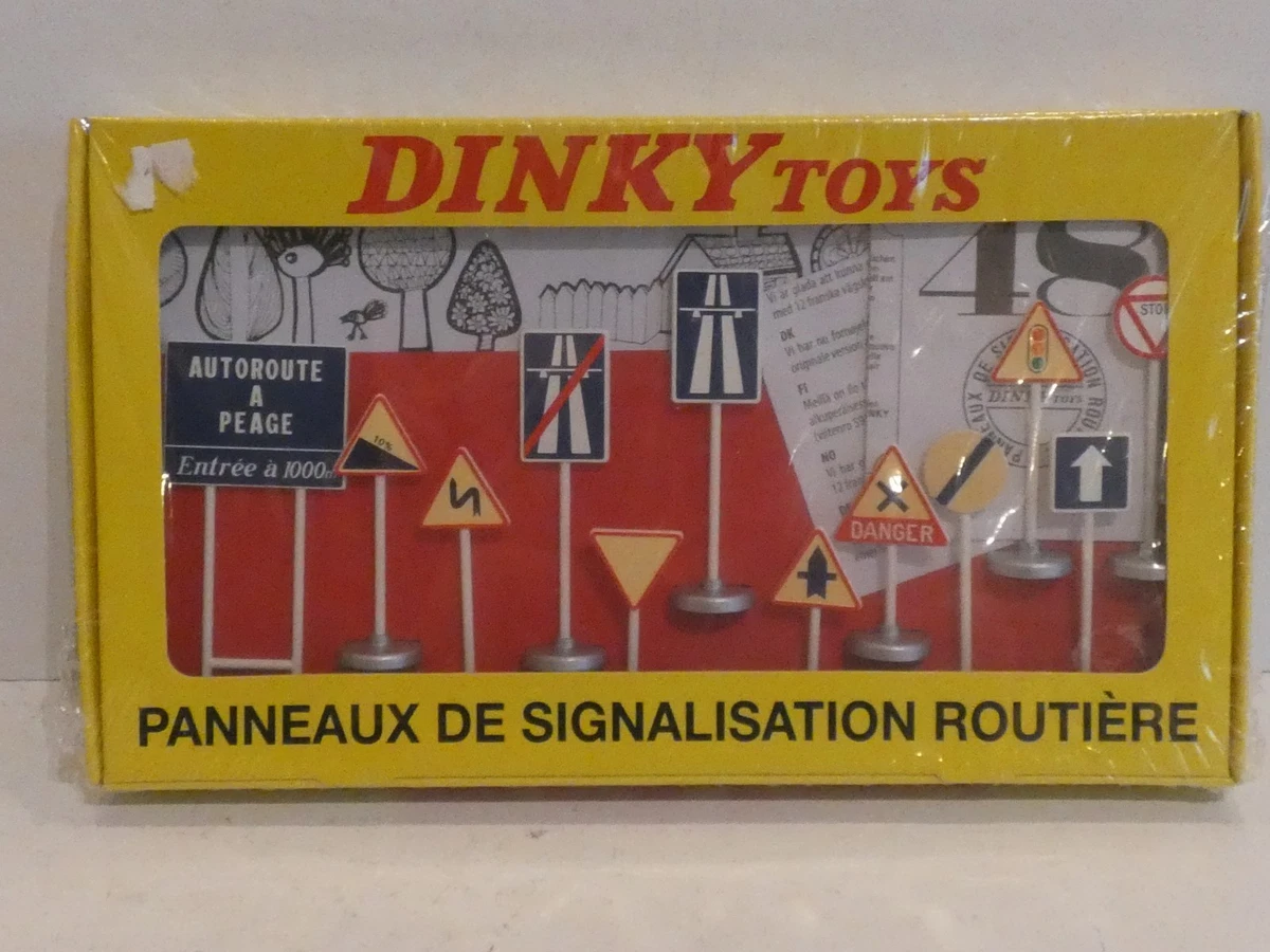 PANNEAUX DE SIGNALISATION VILLE DINKY TOYS 40 ATLAS REPLICA - BCN STOCK