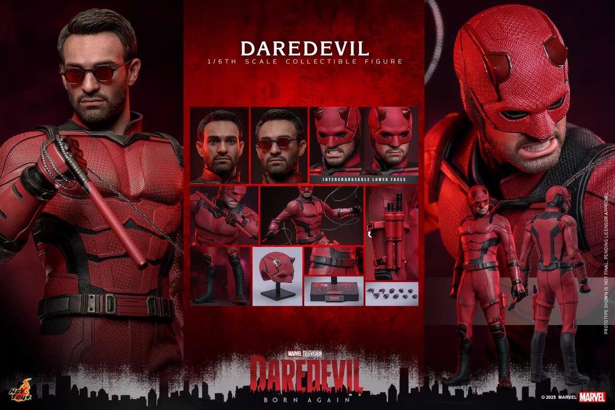 New Hot Toys TMS154 DAREDEVIL BORN AGAIN 1/6 Action Figure in
