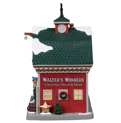 Lemax Walter’s Wonders 25911 Harvest Crossing Village Lighted Building Brand New - Picture 3 of 3