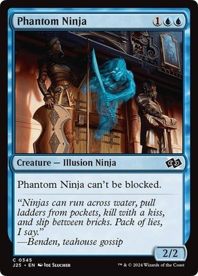 MTG - Phantom Ninja - J25 - Magic the Gathering