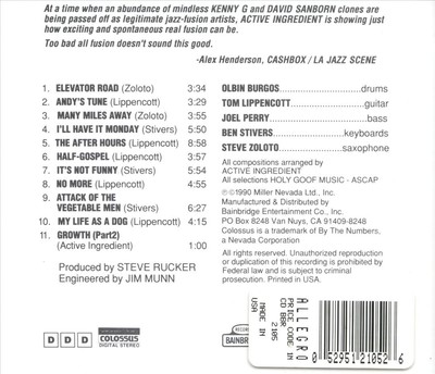 ACTIVE INGREDIENT - EXTRA STRENGTH NEW CD